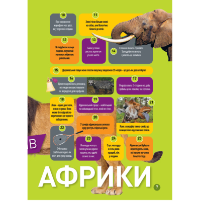 Пізнавальні книги (4-10 років) - Книжка «Гррр! 100 цікавих фактів про тварин Африки» Стефані Воррен Дріммер (9786171600454)#4