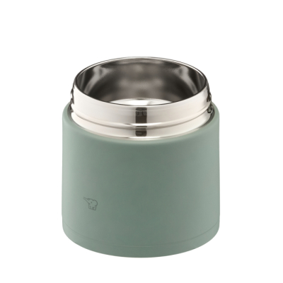 Ланч-бокси - Харчовий термоконтейнер Zojirushi сіро-зелений 300 мл (1678.06.76)#2