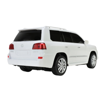 Радіокеровані моделі - Автомодель Країна Іграшок Lexus LX570 2015 на радіокеруванні біла 1:24 (PM2406)#3