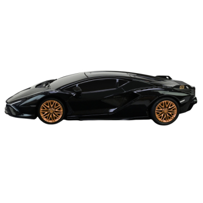 Радіокеровані моделі - Автомодель Країна Іграшок Lamborghini Sian FKP 37 на радіокеруванні чорна 1:24 (PM2411)#2