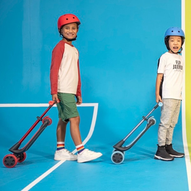 Самокати - Самокат YVolution Glider Nua синій (Y101261)#2