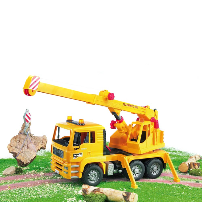 Транспорт і спецтехніка - Автокран MAN BRUDER (2754) (02754)#4