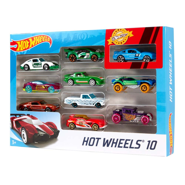 Автомоделі - Набір автомоделей Hot Wheels 10 шт в асортименті (54886)#4