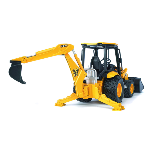 Транспорт і спецтехніка - Дорожній навантажувач з екскаватором BRUDER (2427) (02427)#2