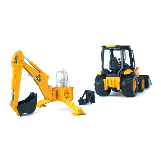 Транспорт і спецтехніка - Дорожній навантажувач з екскаватором BRUDER (2427) (02427)#3