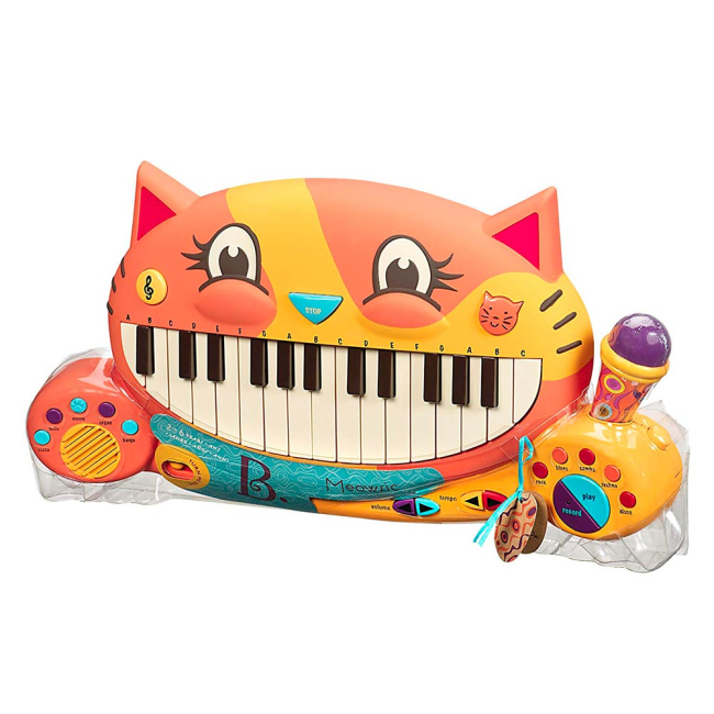 Розвивальні іграшки - Іграшковий синтезатор Battat Котофон (BX1025Z)#2