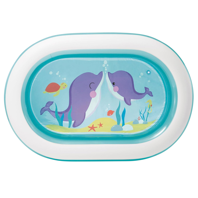 Для пляжу і плавання - Надувний овальний басейн Кит (57482)#3