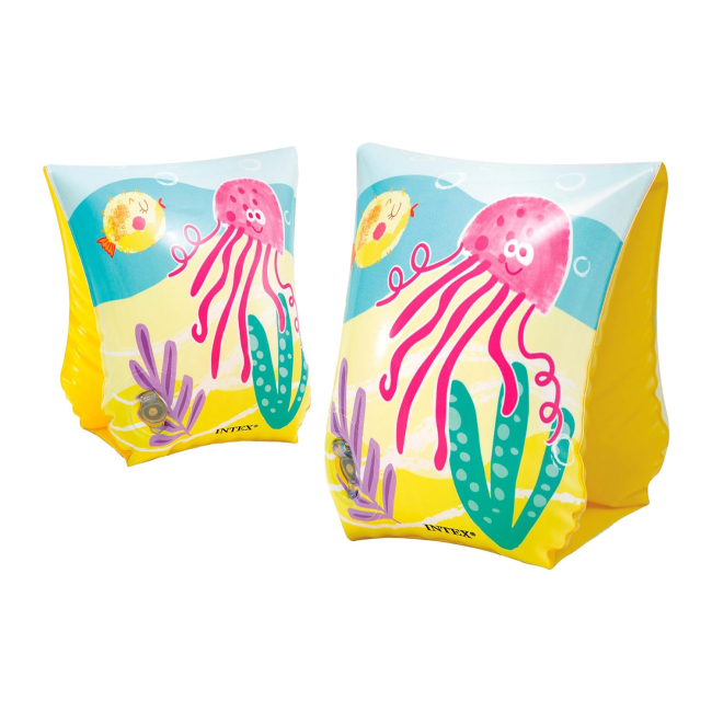 Для пляжу і плавання - Нарукавники INTEX Рибки (58652)#2