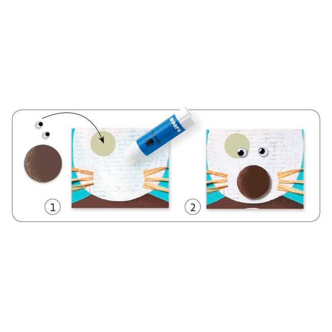 Набори для творчості - Набір для творчості DJECO Аплікація (DJ08664)#4