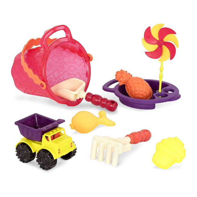 Набори для пісочниці - Набір для пісочниці Battat Відерце Манго (BX1331Z)#2