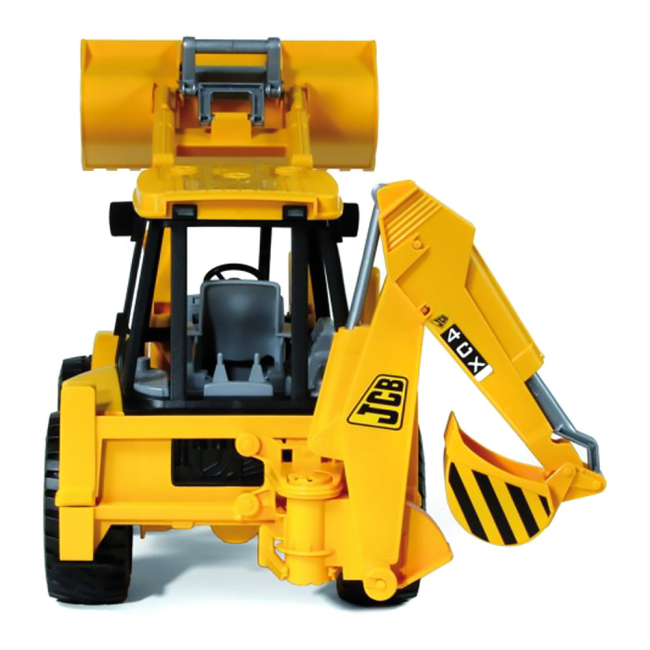 Транспорт і спецтехніка - Дорожній навантажувач Bruder з екскаватором (2428) (02428)#3