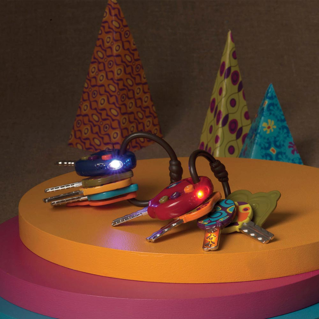 Розвивальні іграшки - Розвивальна іграшка Battat Супер ключики із ефектами (BX1227Z)#4