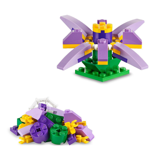 Конструктори LEGO - Конструктор LEGO Classic Коробка кубиків LEGO для творчого конструювання середнього розміру (10696)#4