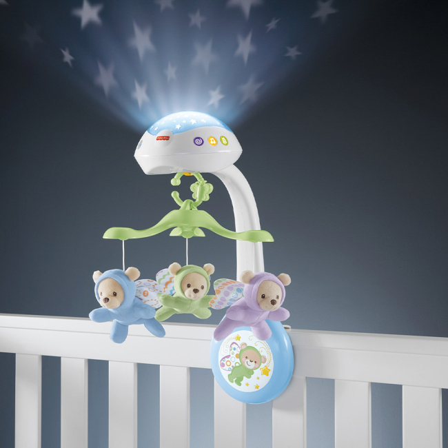 Підвіски, мобілі - Мобіль Fisher-Price Сон метелика із ефектами із пультом керування (CDN41)#3