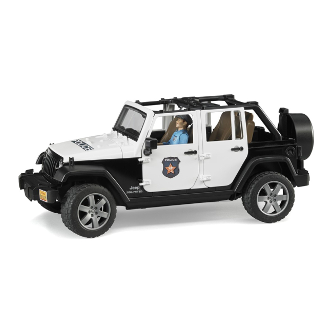 Транспорт і спецтехніка - Поліція Bruder Wrangler unlimited rubicon (2526)#2