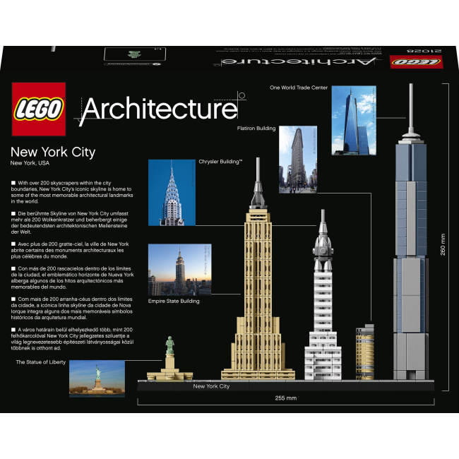 Конструктори LEGO - Конструктор LEGO Architecture Нью-Йорк (21028)#6