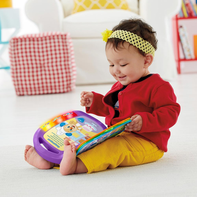 Розвивальні іграшки - Музична книжечка з віршиками Fisher-Price українською з ефектами (DKK16)#3