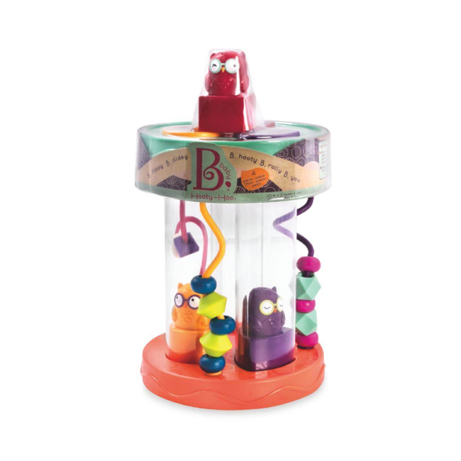 Розвивальні іграшки - Сортер Battat Лабіринт совушка Угу-гу (BX1384Z)#2