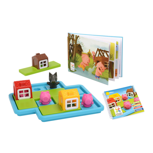 Настільні ігри - Настільна гра Smart Games Троє маленьких поросят (SG 023 UKR)#2