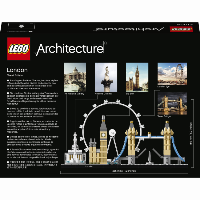 Конструктори LEGO - Конструктор LEGO Architecture Лондон (21034)#3