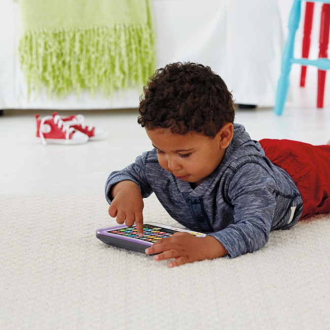 Розвивальні іграшки - Інтерактивна іграшка Fisher-Price Smart stages Розумний планшет українською (FBR86)#5