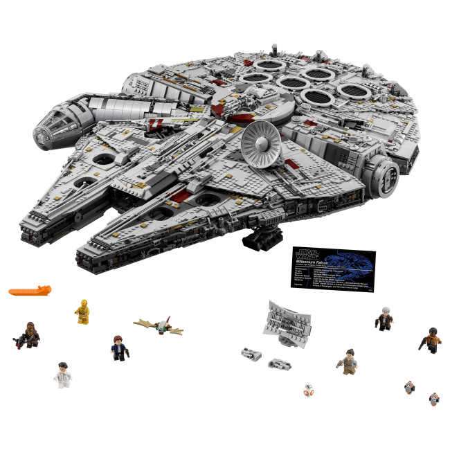 Конструктори LEGO - Конструктор LEGO Star Wars Millennium Falcon (Сокіл Тисячоліття) (75192)#2