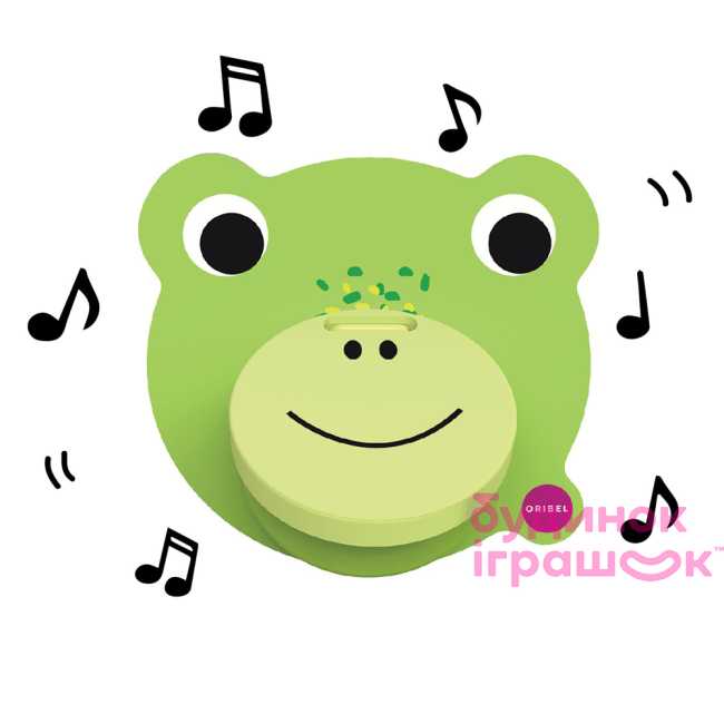 Розвивальні іграшки - Настінна іграшка Oribel Veritiplay Молоточок жабка (OR807-90001)#3