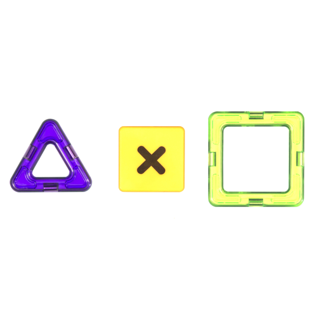 Магнітні конструктори - Конструктор Magplayer Магнітний набір 45 елементів (MPA-45)#2