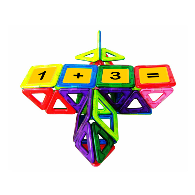 Магнітні конструктори - Конструктор Magplayer Магнітний набір 45 елементів (MPA-45)#7