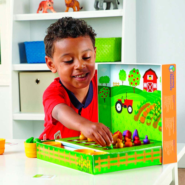 Розвивальні іграшки - Навчальний набір-сортер Learning Resources Розумний фермер (LER5553)#4