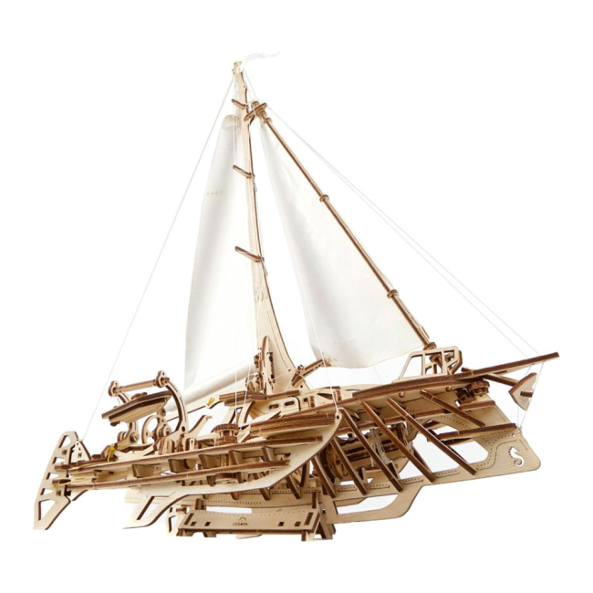 3D-пазли - Тривимірний пазл Ukrainian gears Тримаран Меріхобус механічний (6333813)#2