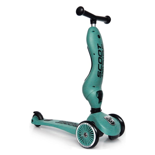 Самокати - Самокат-біговел Scoot&Ride Highwaykick сіро-зелений (SR-160629-FOREST)#2
