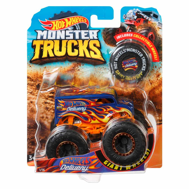 Автомоделі - Автомодель Hot Wheels Monster Trucks Позашляховик 1:64 асортимент (FYJ44)#4