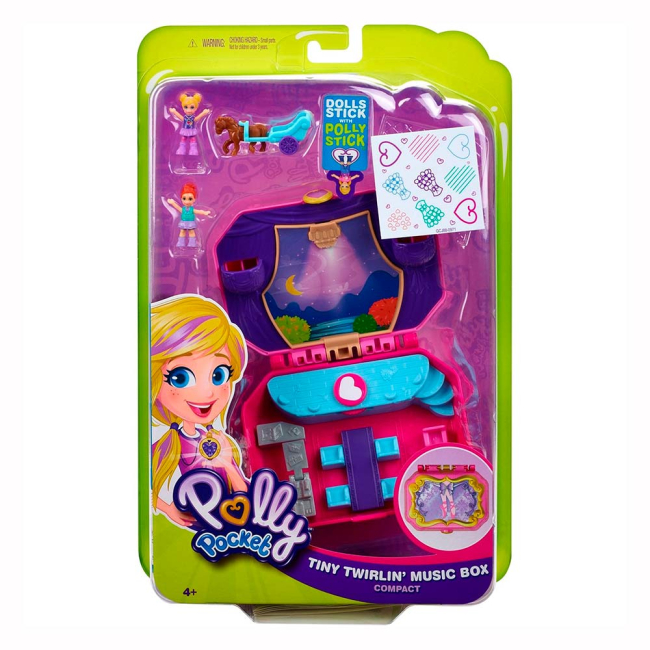 Ляльки - Набiр Polly Pocket Кишеньковий світ Музична шкатулка сюрприз (FRY35/GCJ88)#4