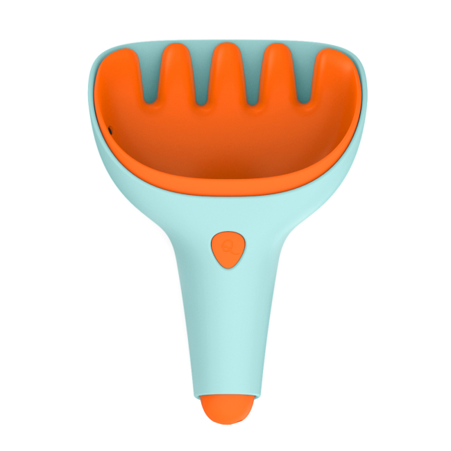 Набори для пісочниці - Ігровий набір Quut Raki для піску та снігу помаранчеві грабельки (170723)#2