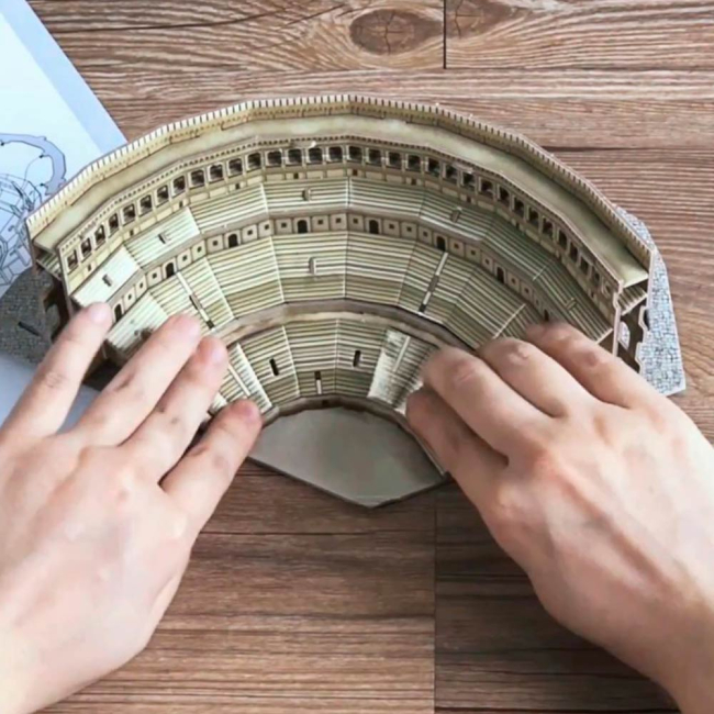 3D-пазли - Тривимірний пазл CubicFun Колізей (DS0976h)#3