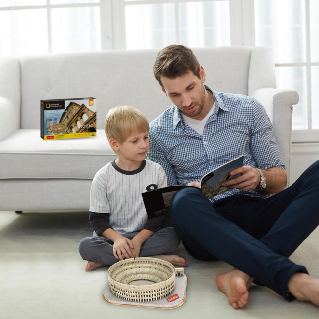 3D-пазли - Тривимірний пазл CubicFun Колізей (DS0976h)#4