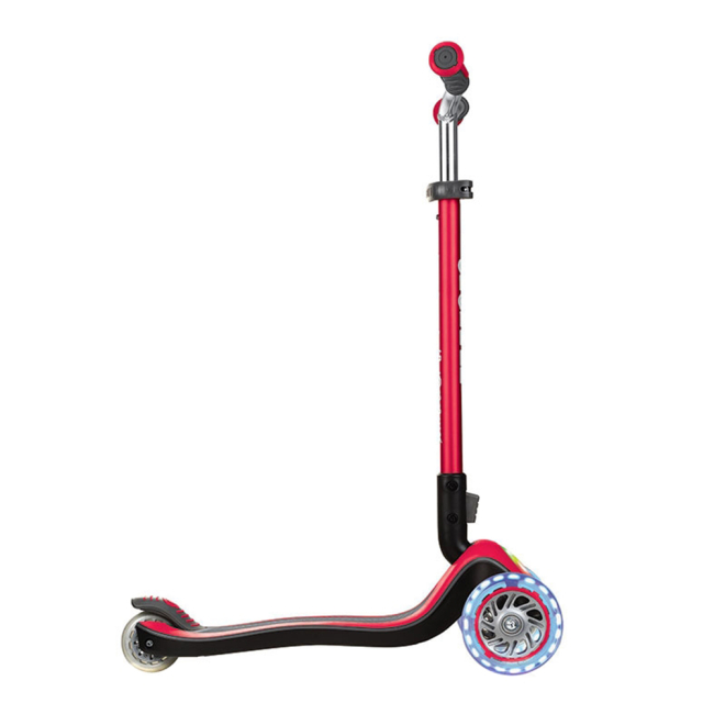 Самокати - Самокат Globber Elite prime червоний з підсвічуванням (444-802)#2