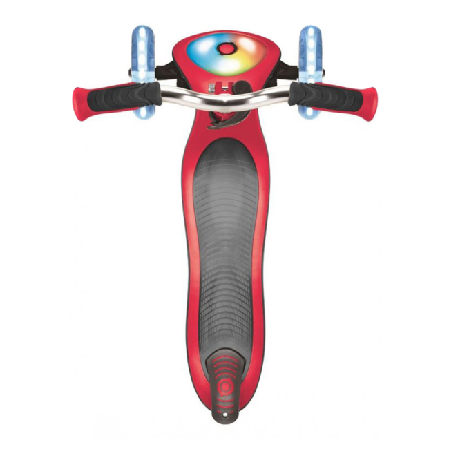 Самокати - Самокат Globber Elite prime червоний з підсвічуванням (444-802)#3