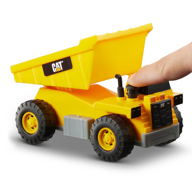 Транспорт і спецтехніка - Самоскид CAT Міні-спецтехніка 15 см (82261)#3