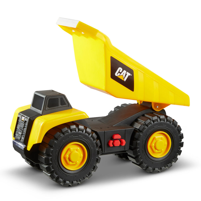 Транспорт і спецтехніка - Самоскид CAT Міцні помічники зі світлом і звуком 25 см (82285)#3