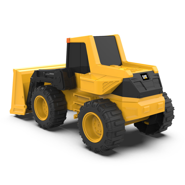 Транспорт і спецтехніка - Колісний навантажувач CAT Потужні машини зі світлом і звуком 30 см (82267)#2