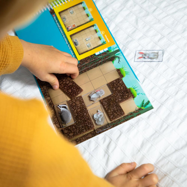 Настільні ігри - Дорожня магнітна гра Smart games Підземні пригоди або де чия нора? (SGT 290 UKR)#4