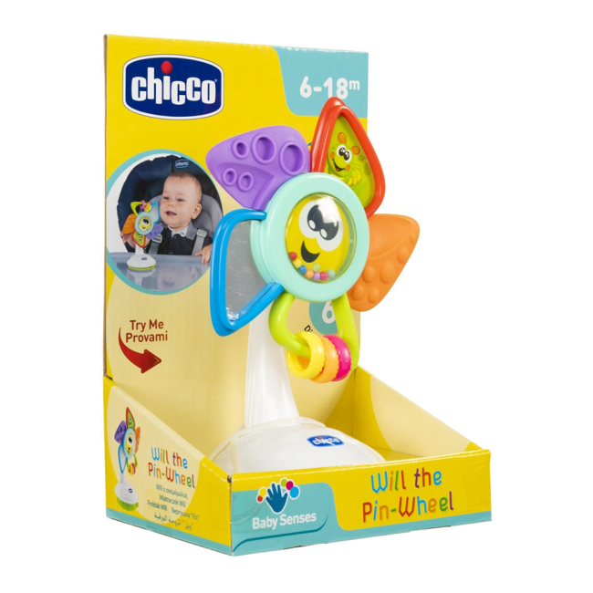 Розвивальні іграшки - Розвивальна іграшка Chicco Млин Уіл на присоску (09710.00) (8058664104536)#2