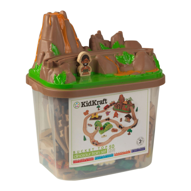 Залізниці та потяги - Іграшкова залізниця KidKraft Динозаври (18016)#3