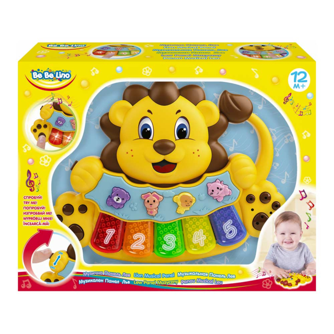 Розвивальні іграшки - Ігрова панель Bebelino Лев (58125)#2
