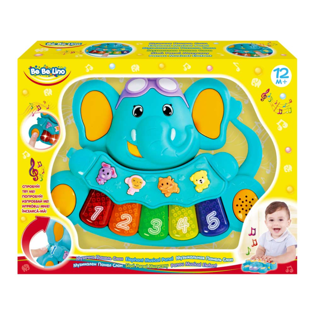 Розвивальні іграшки - Ігрова панель Bebelino Слон (58126)#2