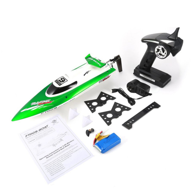 Радіокеровані моделі - Іграшковий катер Fei Lun Зелений радіокерований (FL-FT009g)#3