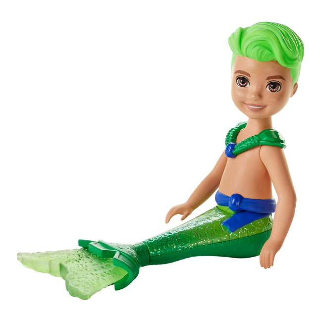 Ляльки - Лялька Barbie Dreamtopia Русалонька Челсі із зеленим волоссям (GJJ85/GJJ91)#2
