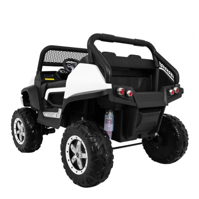 Електромобілі - Електромобіль Kidsauto Баггі Mercedes-Benz Unimog 4x4 білий (Unimog/Unimog-1)#2